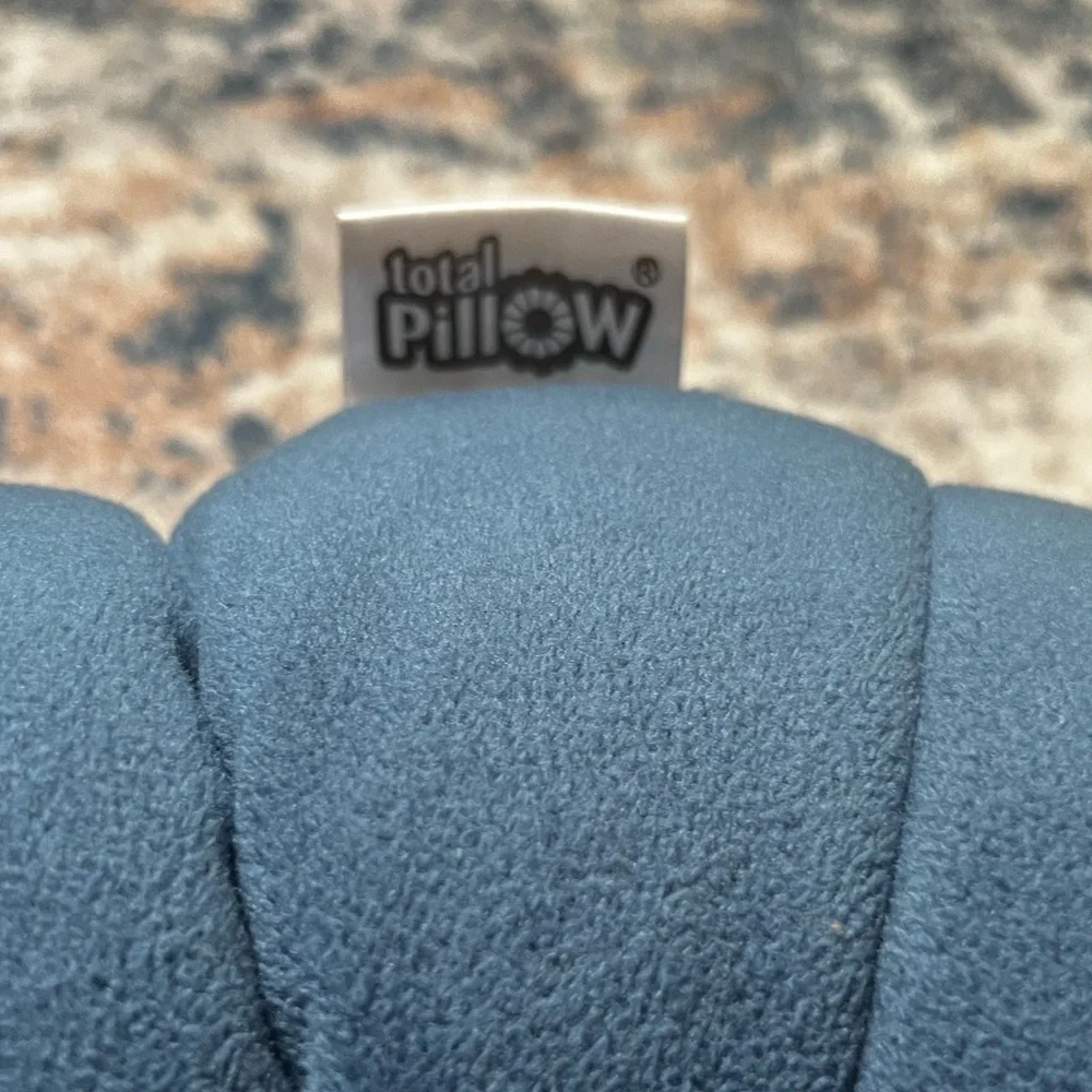 Total Pillow Donut Neck Cushion in Slate Blue